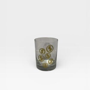 Glass Coin Holder Cup